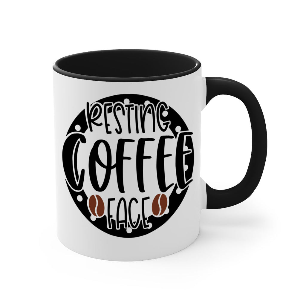 resting coffee face 41#- coffee-Mug / Coffee Cup