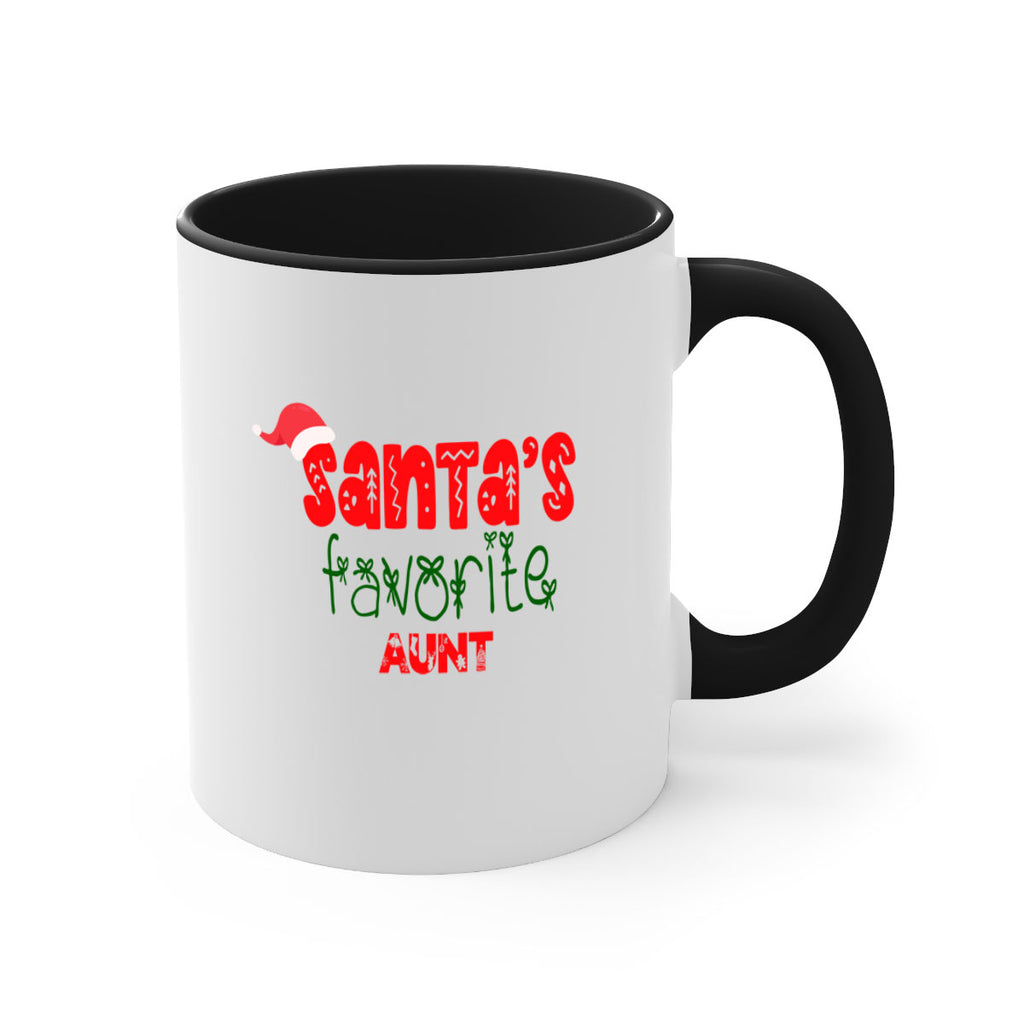santas favorite aunt style 666#- christmas-Mug / Coffee Cup