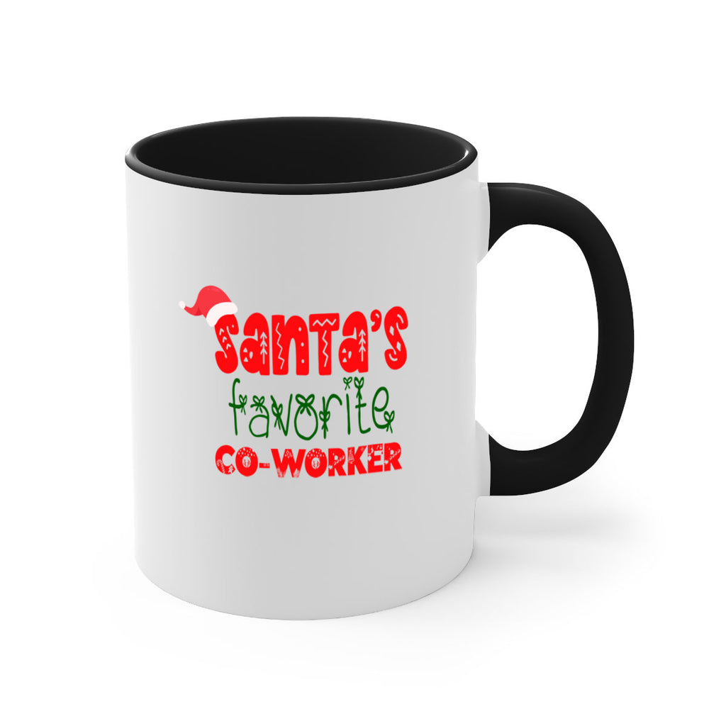 santas favorite co-worker style 723#- christmas-Mug / Coffee Cup