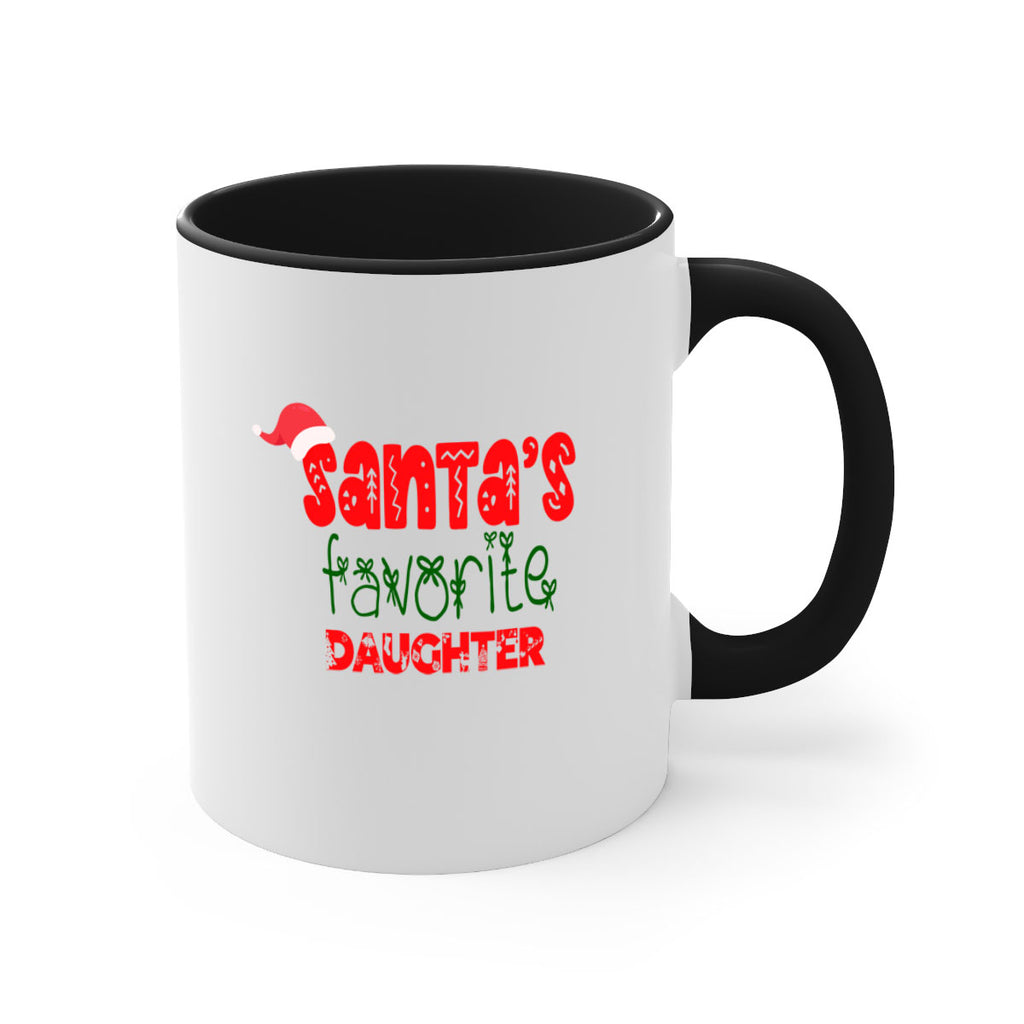 santas favorite daughter style 767#- christmas-Mug / Coffee Cup