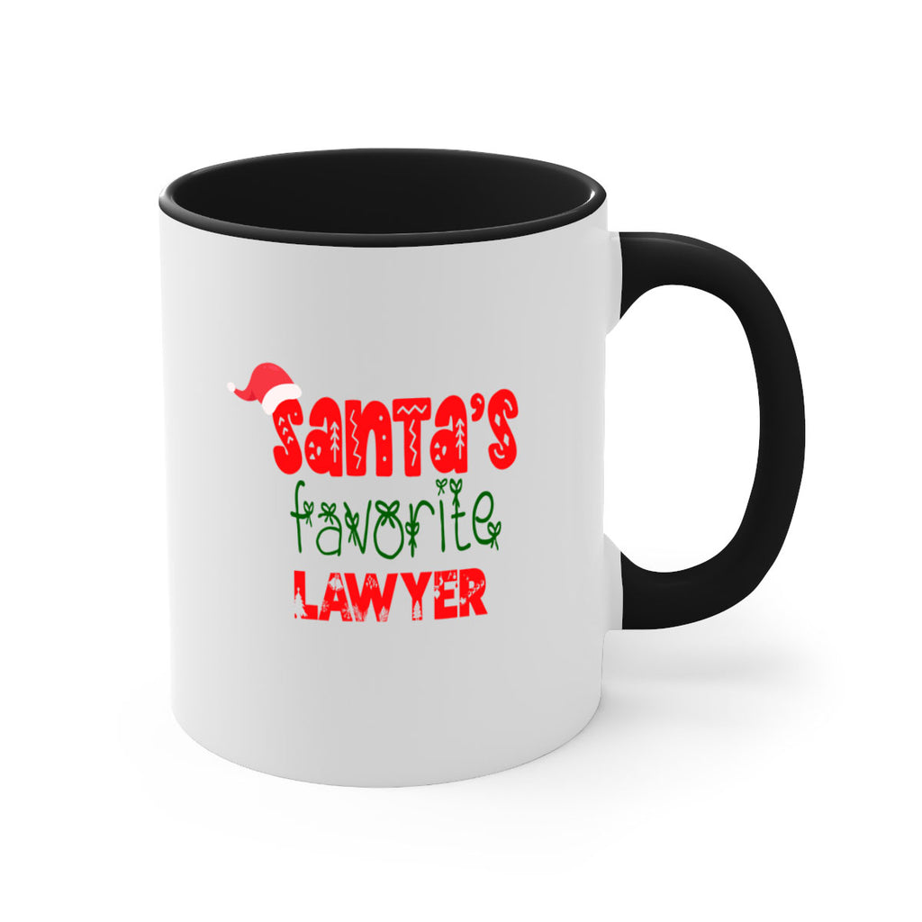 santas favorite lawyer style 913#- christmas-Mug / Coffee Cup