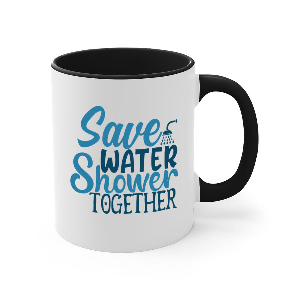 save water shower together 60#- bathroom-Mug / Coffee Cup