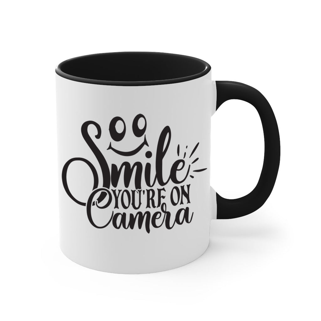 smile youre on camera 53#- home-Mug / Coffee Cup