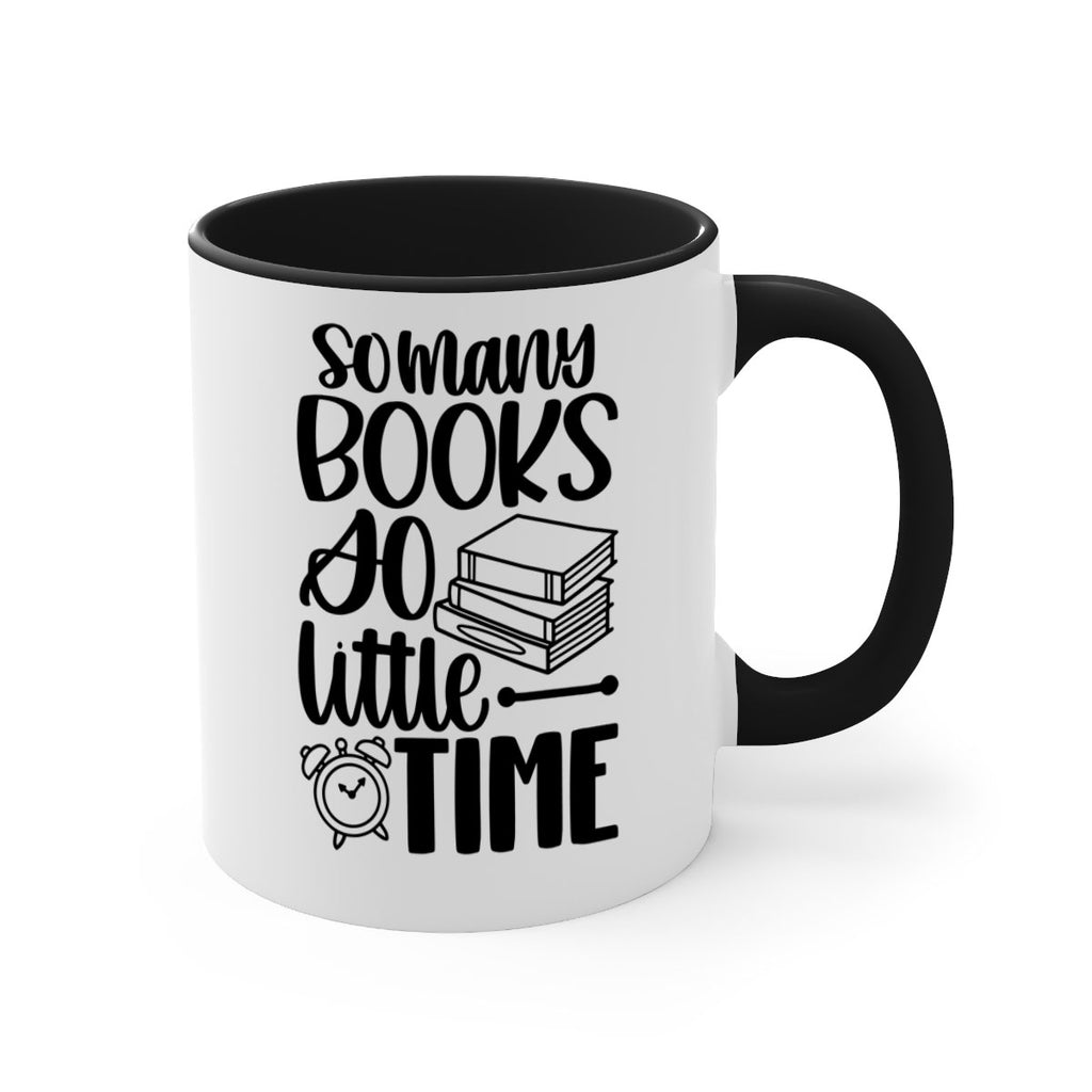 so many books so little time 28#- Reading - Books-Mug / Coffee Cup