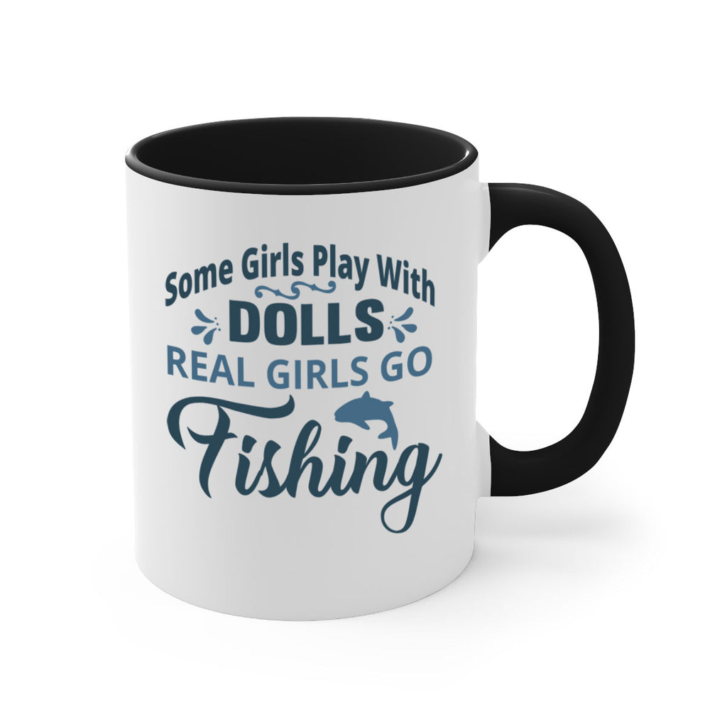 some girl play with dolls 38#- fishing-Mug / Coffee Cup