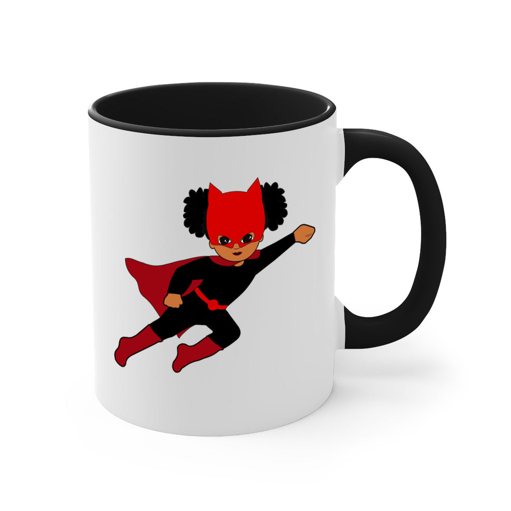 super kids girl 7#- Black women - Girls-Mug / Coffee Cup