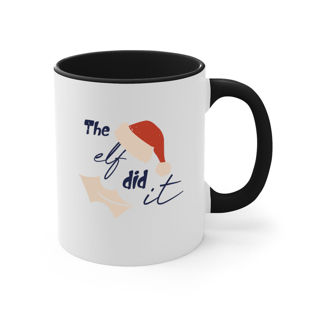 the elf did it 351#- christmas-Mug / Coffee Cup