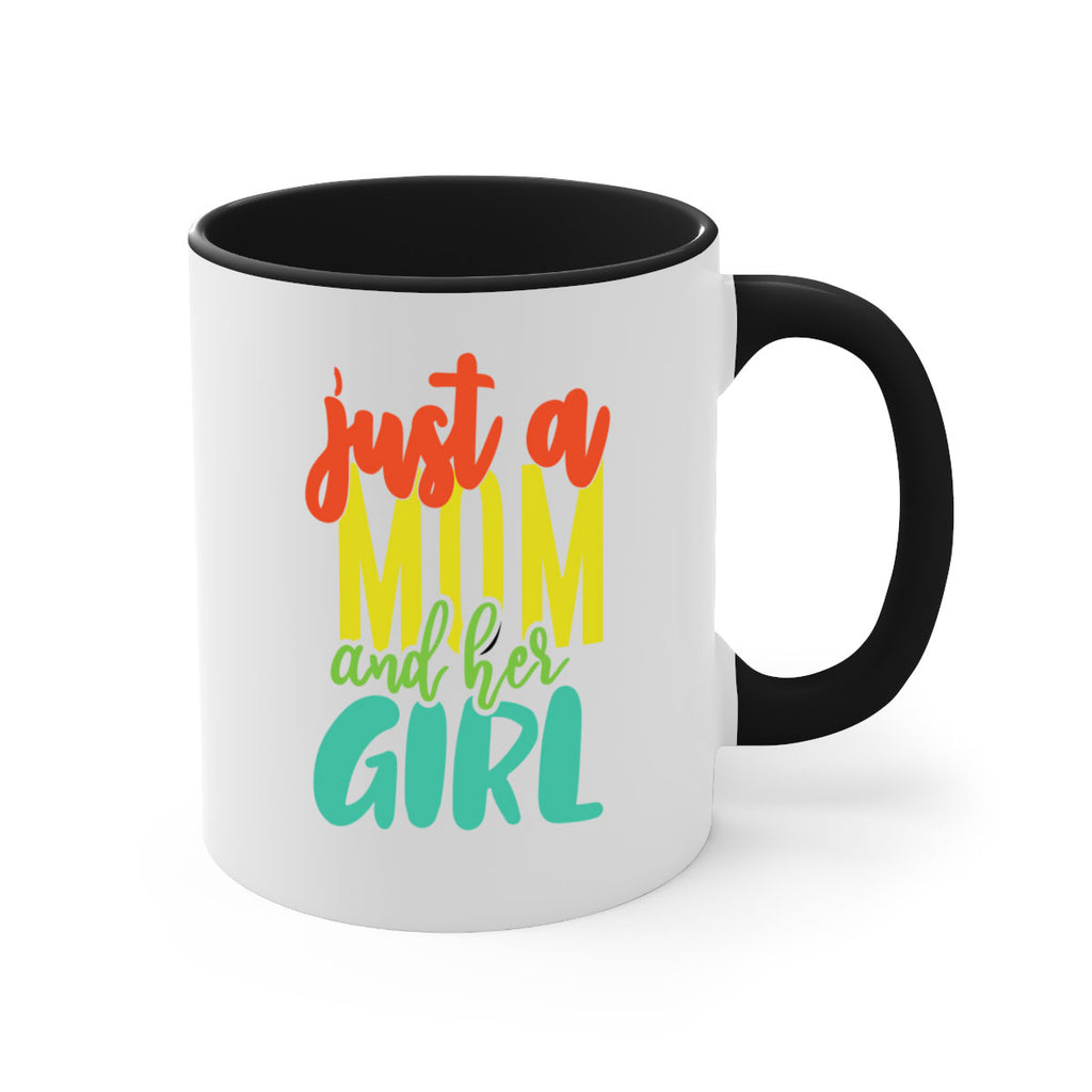 ust a mom and her girl 360#- mom-Mug / Coffee Cup