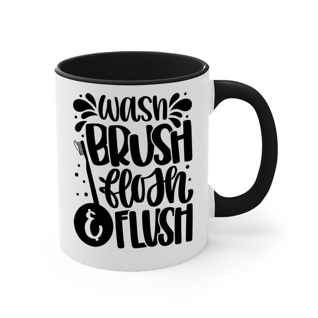 wash brush flosh flush 9#- bathroom-Mug / Coffee Cup