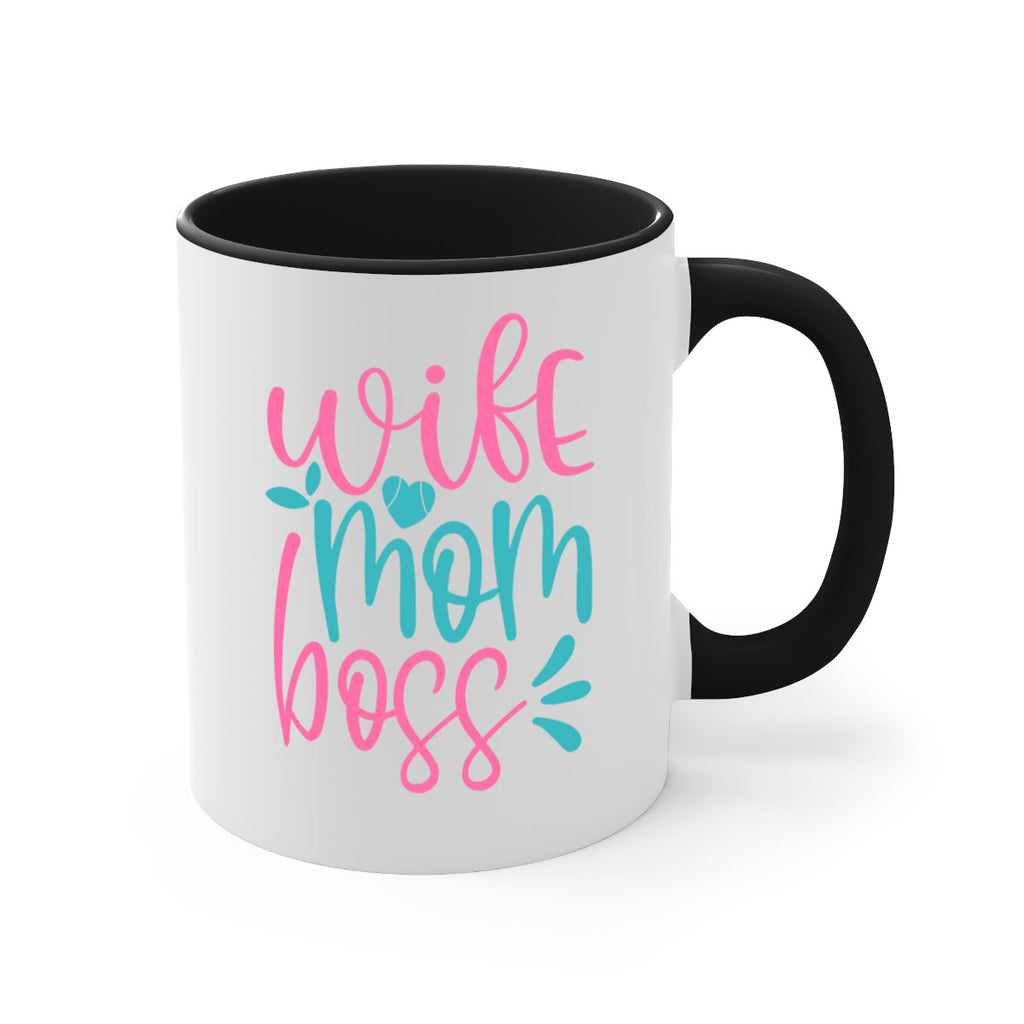 wife mom boss 298#- mom-Mug / Coffee Cup