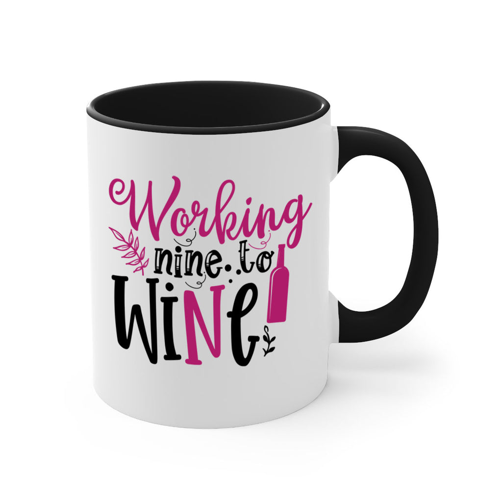 working nine to wine 141#- wine-Mug / Coffee Cup