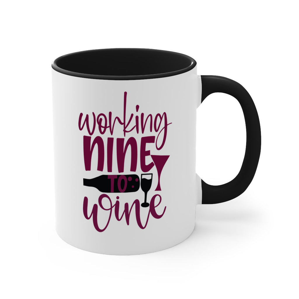 working nine to wine 142#- wine-Mug / Coffee Cup