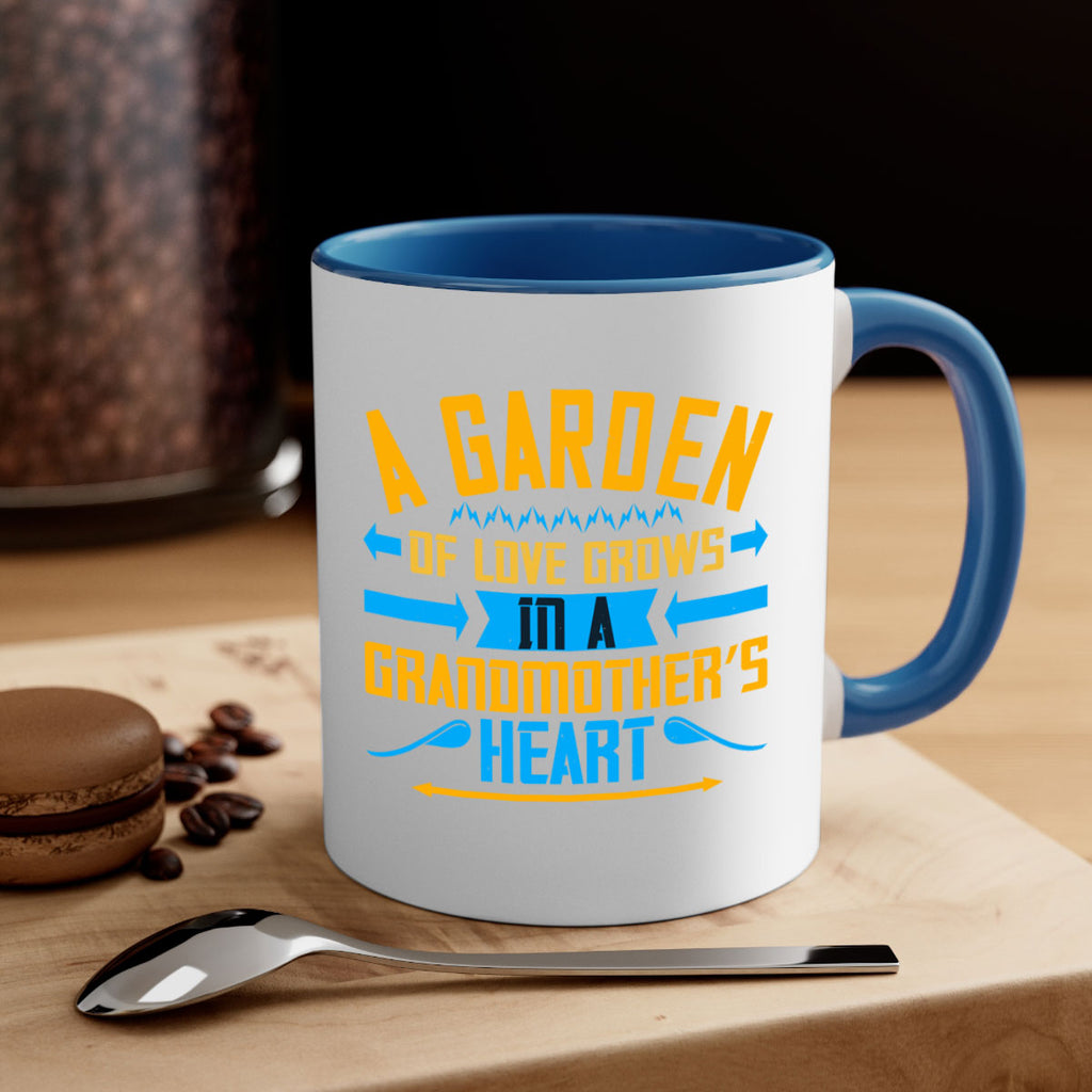 A garden of love grows in a grandmother’s heart 97#- grandma-Mug / Coffee Cup