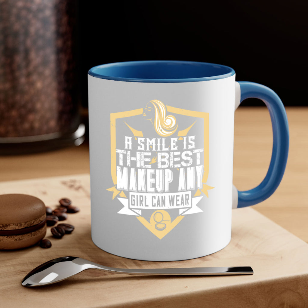 A smile is the best makeup any girl can wear Style 261#- makeup-Mug / Coffee Cup