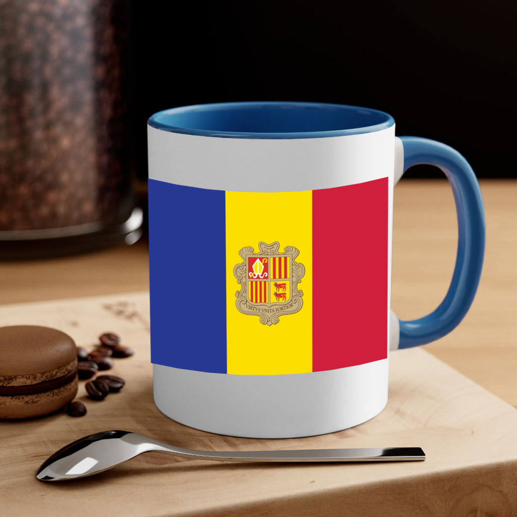 Andorra 194#- world flag-Mug / Coffee Cup