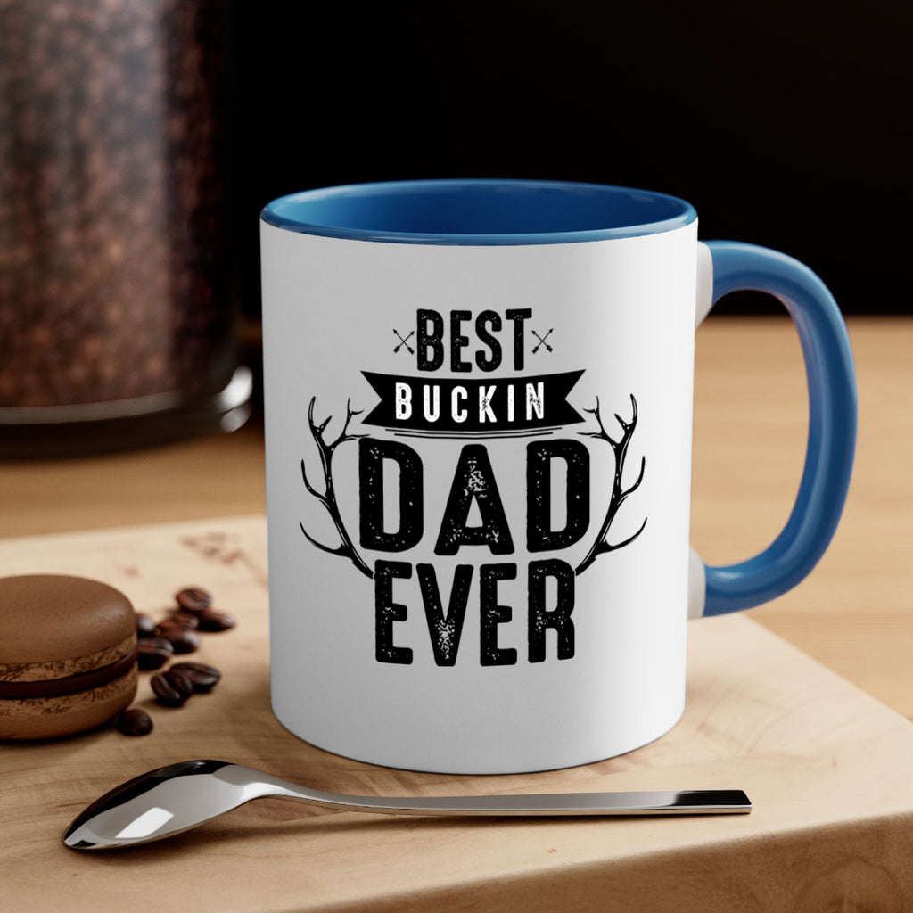 Best Buckin Dad ever 48#- dad-Mug / Coffee Cup