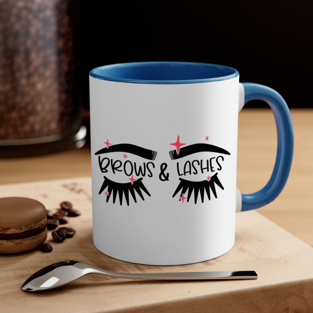 Brows Lashes Style 123#- makeup-Mug / Coffee Cup