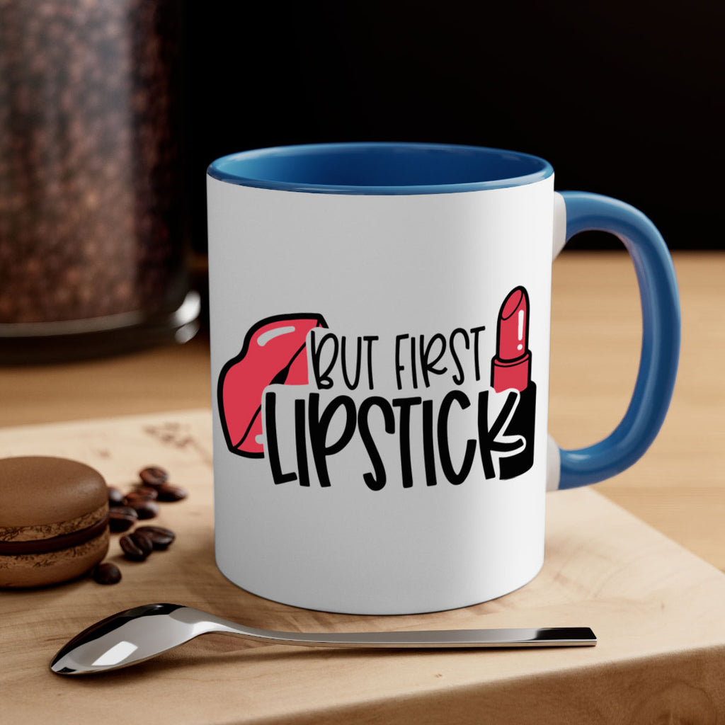 But First Lipstick Style 119#- makeup-Mug / Coffee Cup