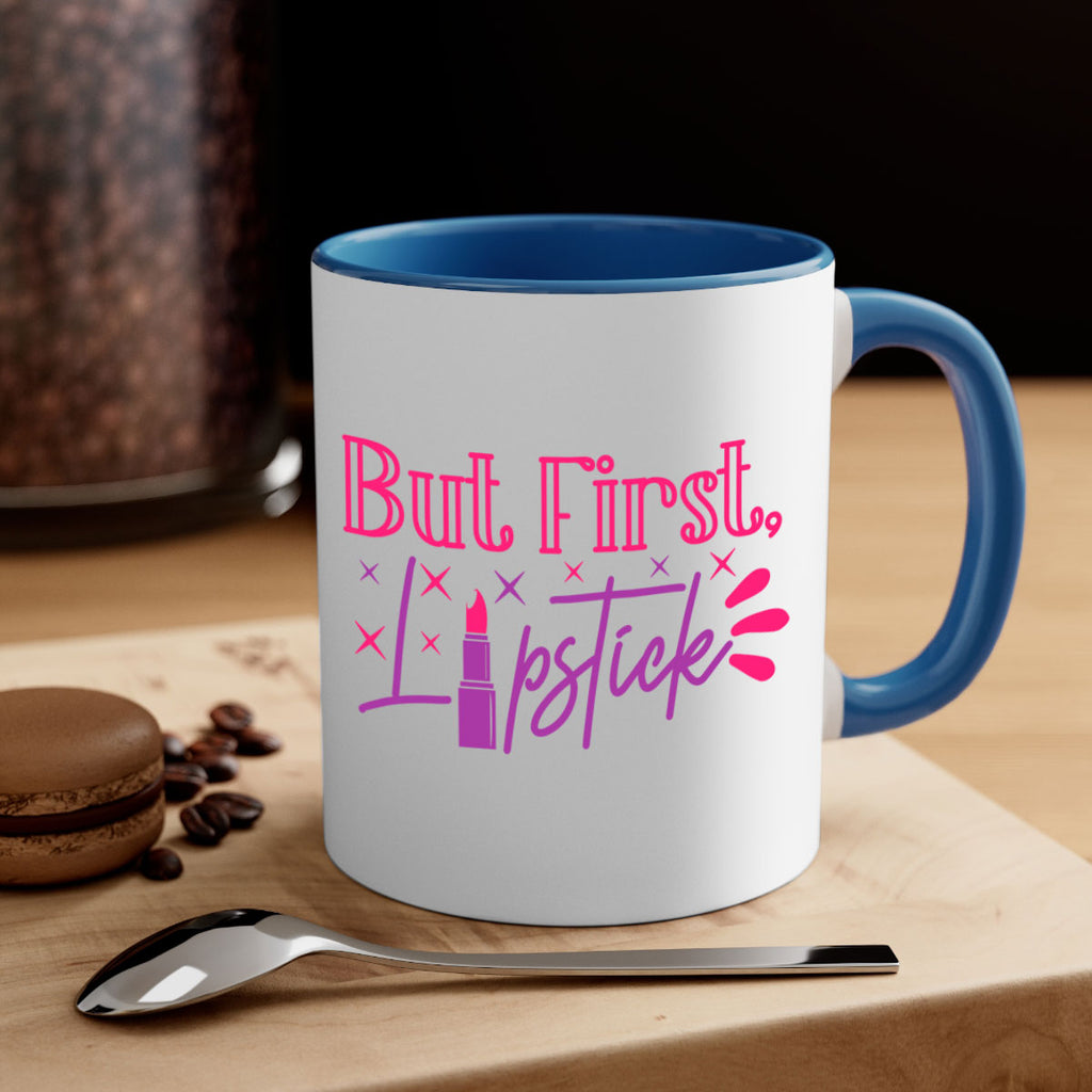 But First Lipstick Style 244#- makeup-Mug / Coffee Cup