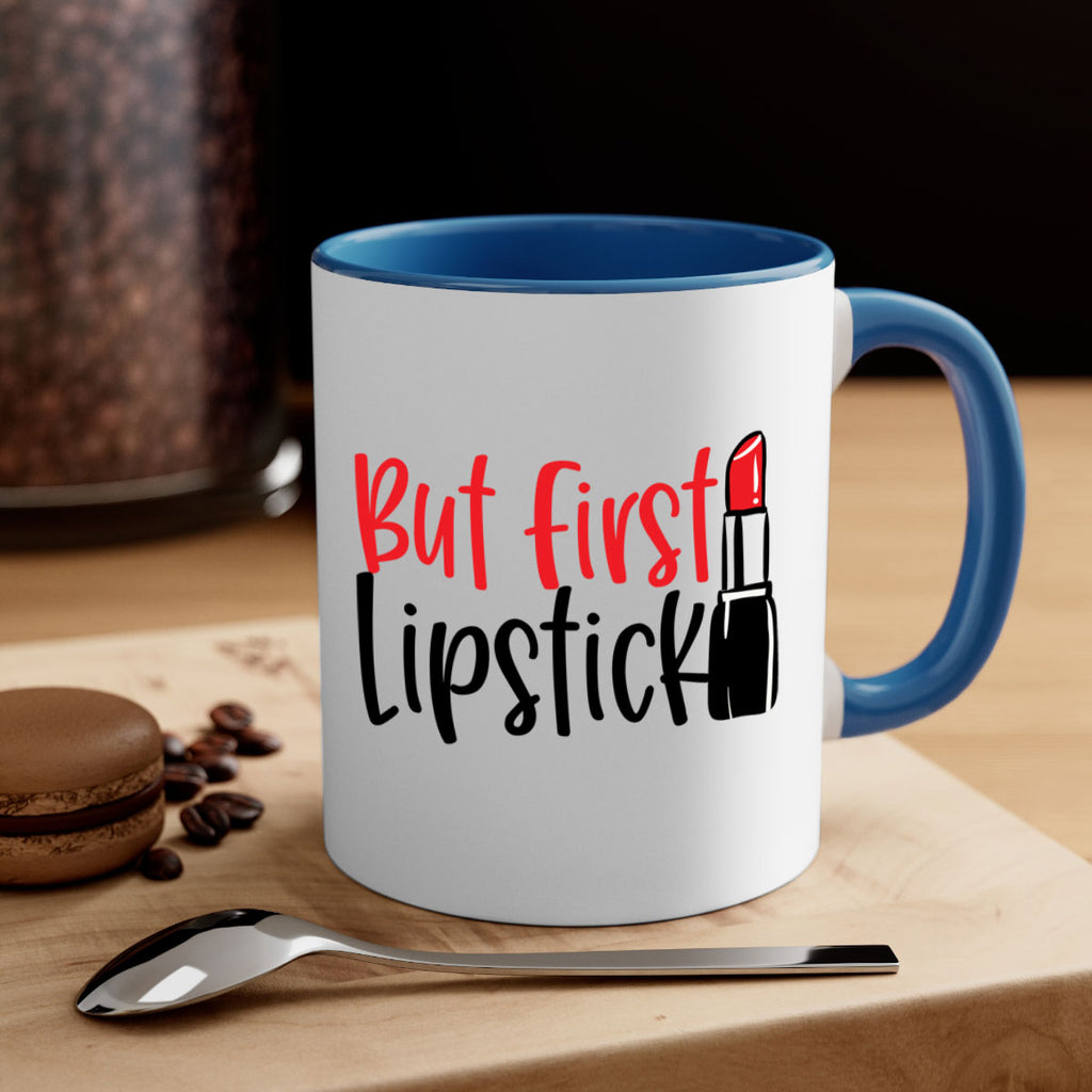 But First Lipstick Style 246#- makeup-Mug / Coffee Cup