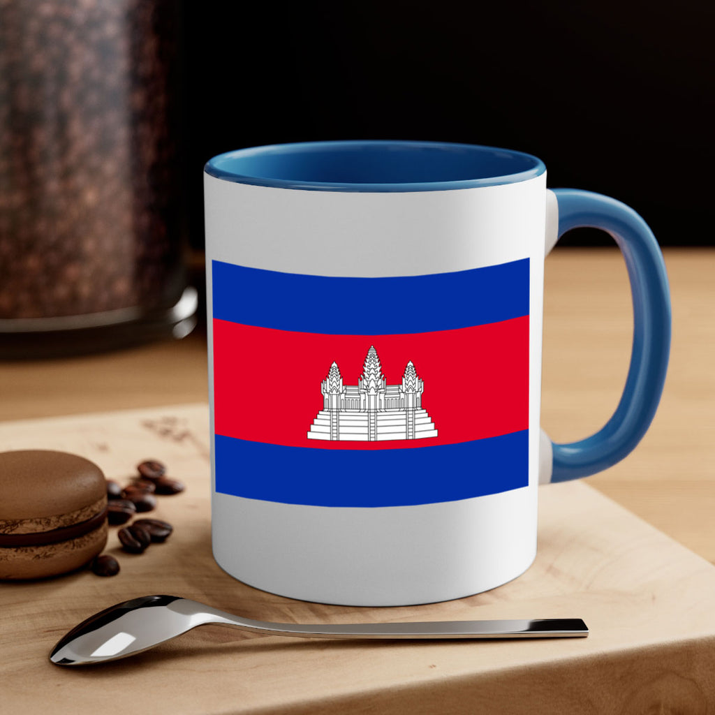 Cambodia 168#- world flag-Mug / Coffee Cup