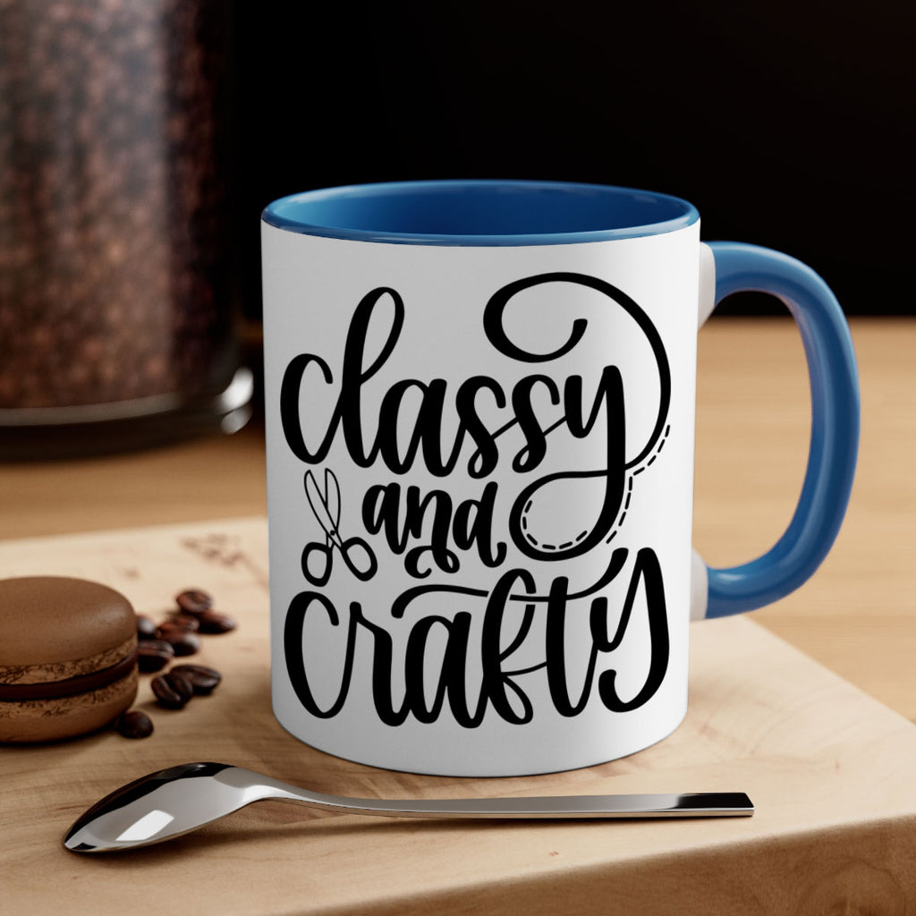 Classy And Crafty 43#- crafting-Mug / Coffee Cup