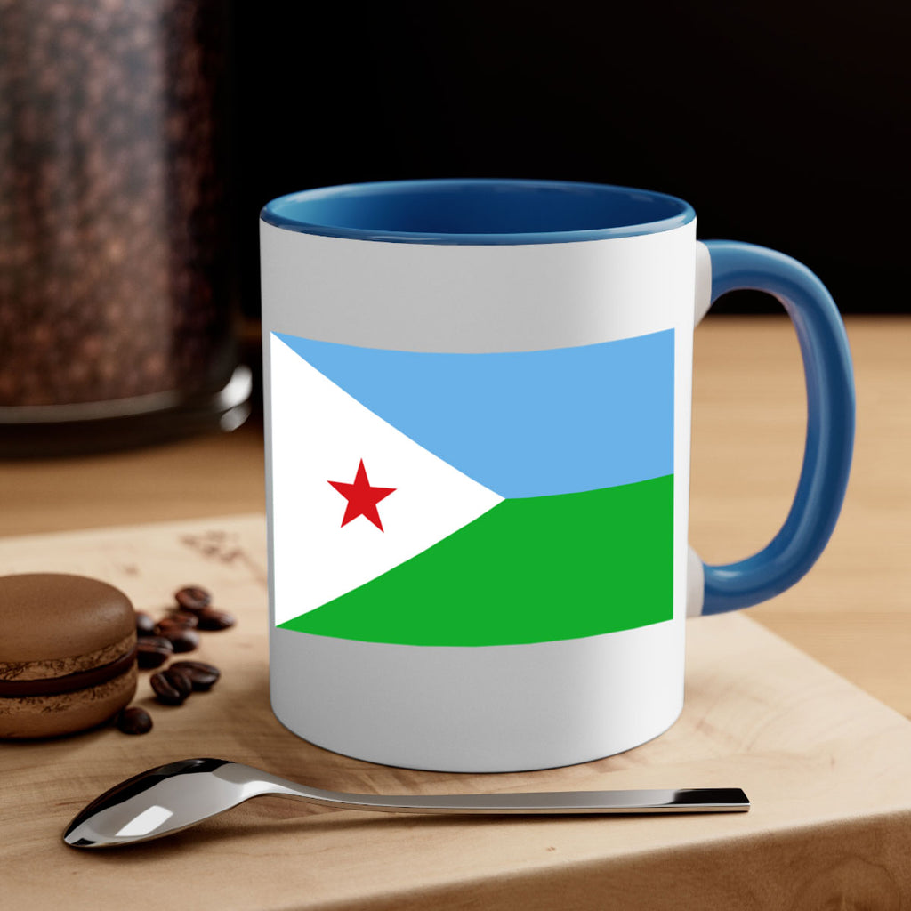 Djibouti 150#- world flag-Mug / Coffee Cup