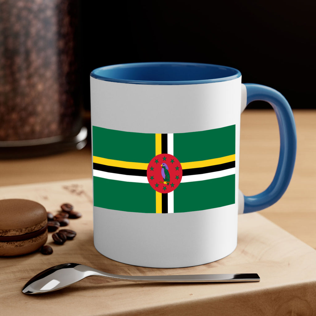 Dominica 149#- world flag-Mug / Coffee Cup