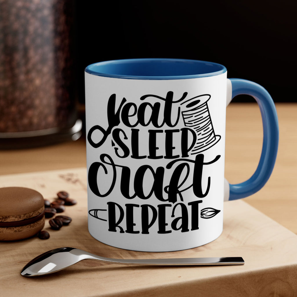 Eat Sleep Craft Repeat 29#- crafting-Mug / Coffee Cup