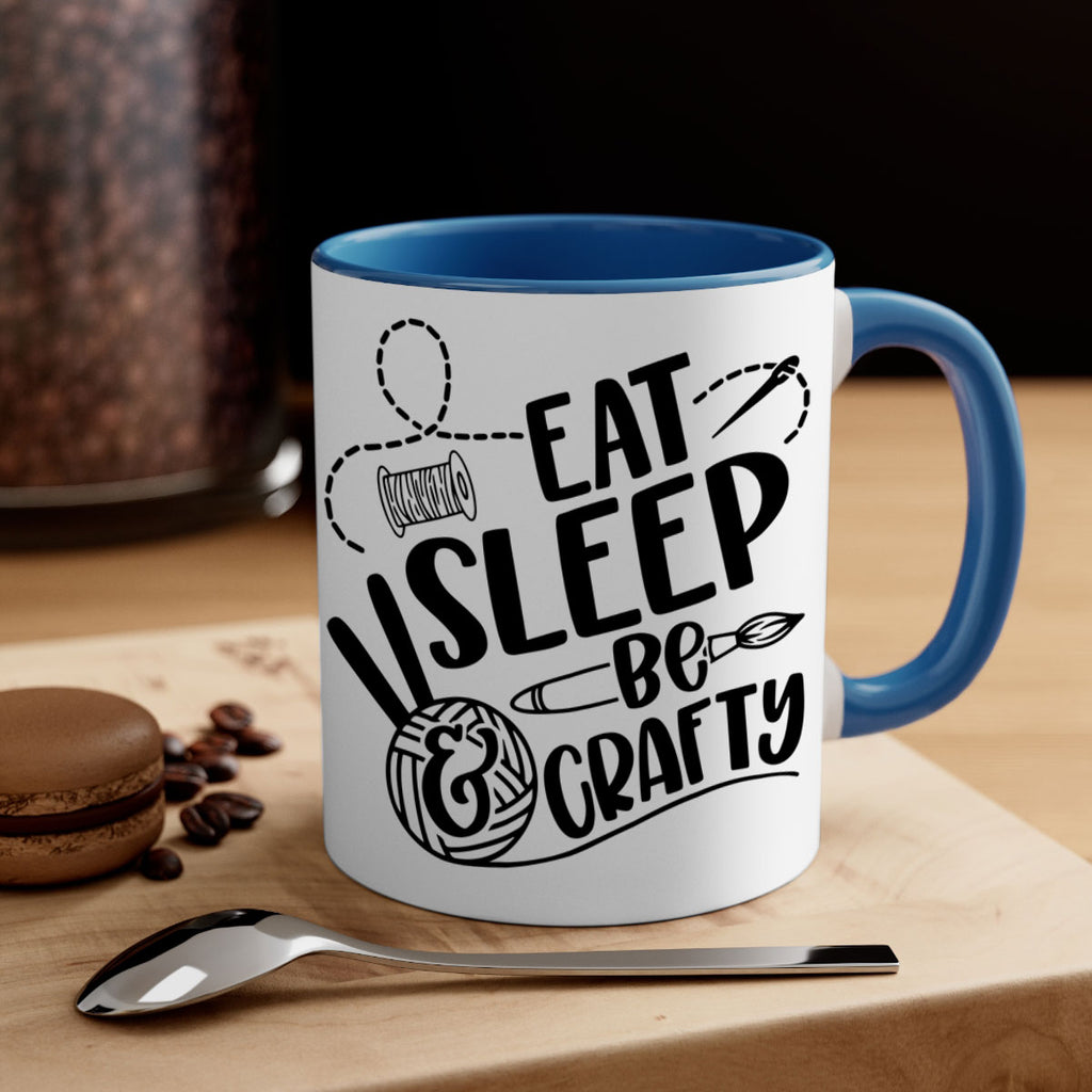 Eat Slepp Be Crafty 28#- crafting-Mug / Coffee Cup