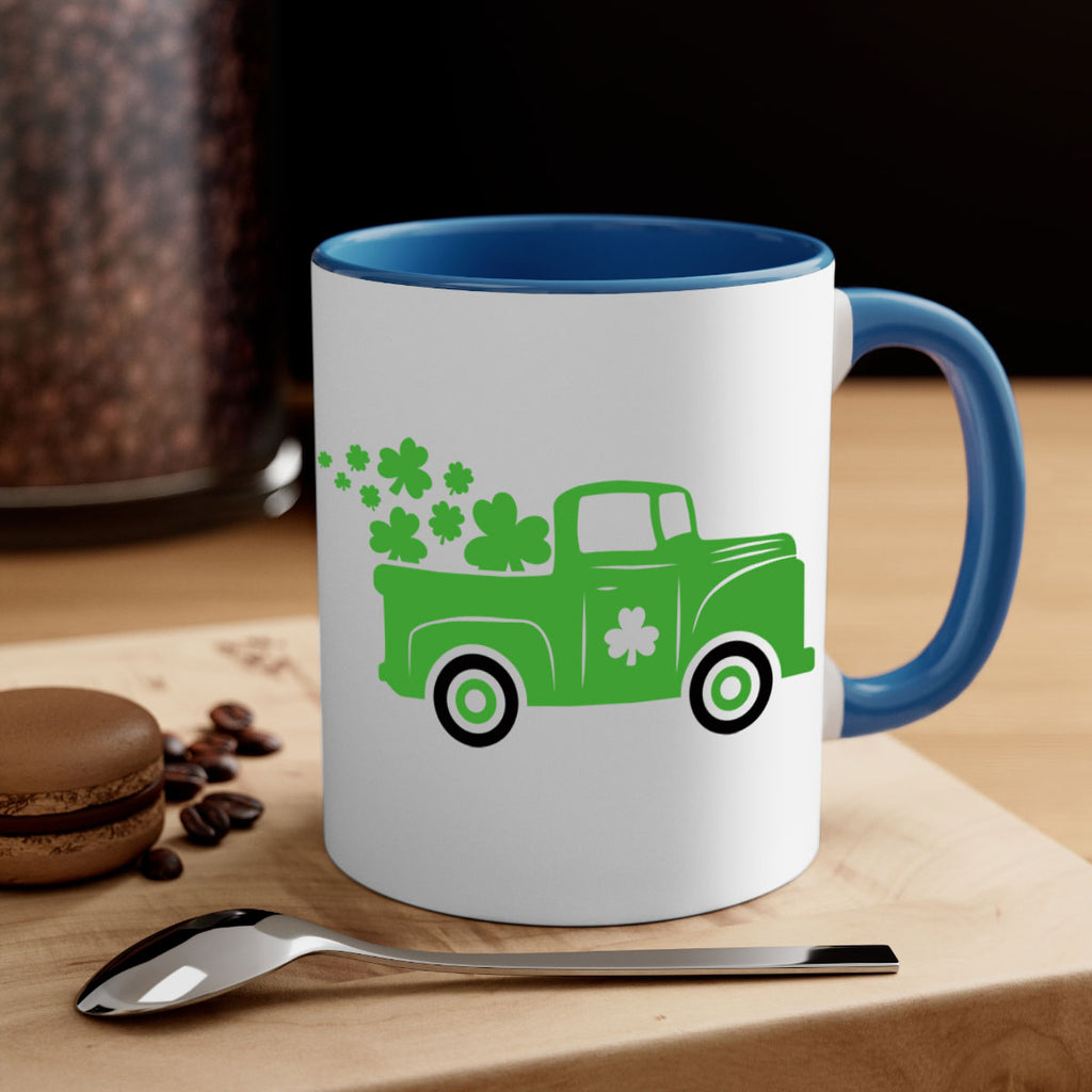 Green Truck Style 97#- St Patricks Day-Mug / Coffee Cup