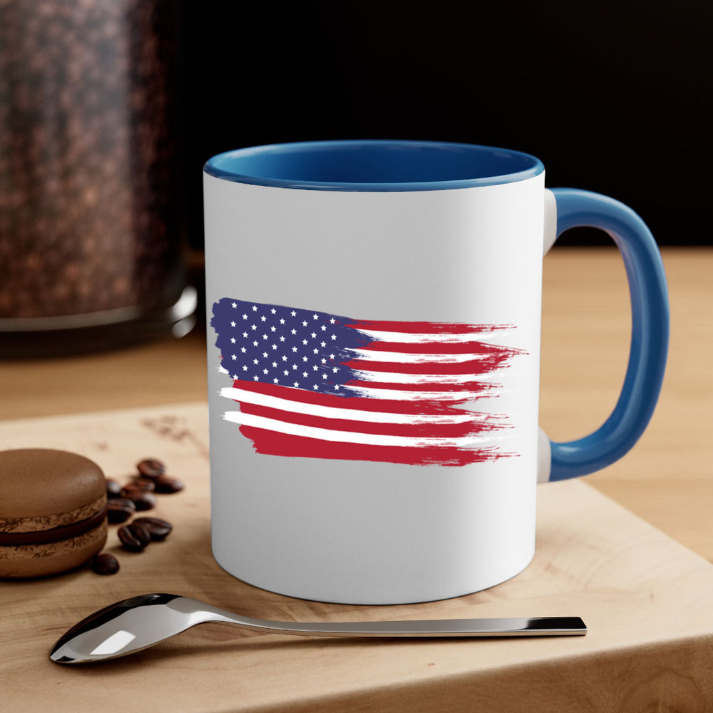 Grunge Flag 54#- Us Flags-Mug / Coffee Cup