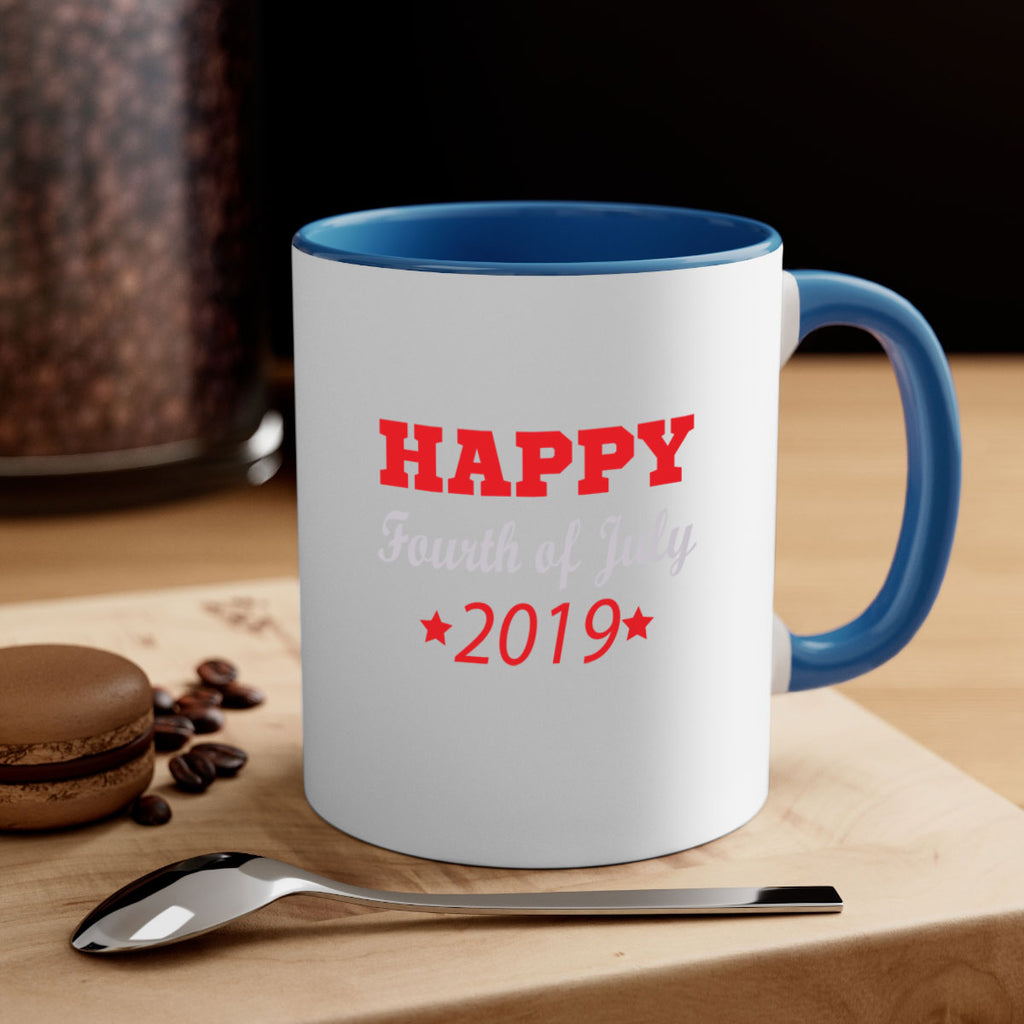 HAPPYFourth of July Style 107#- 4th Of July-Mug / Coffee Cup