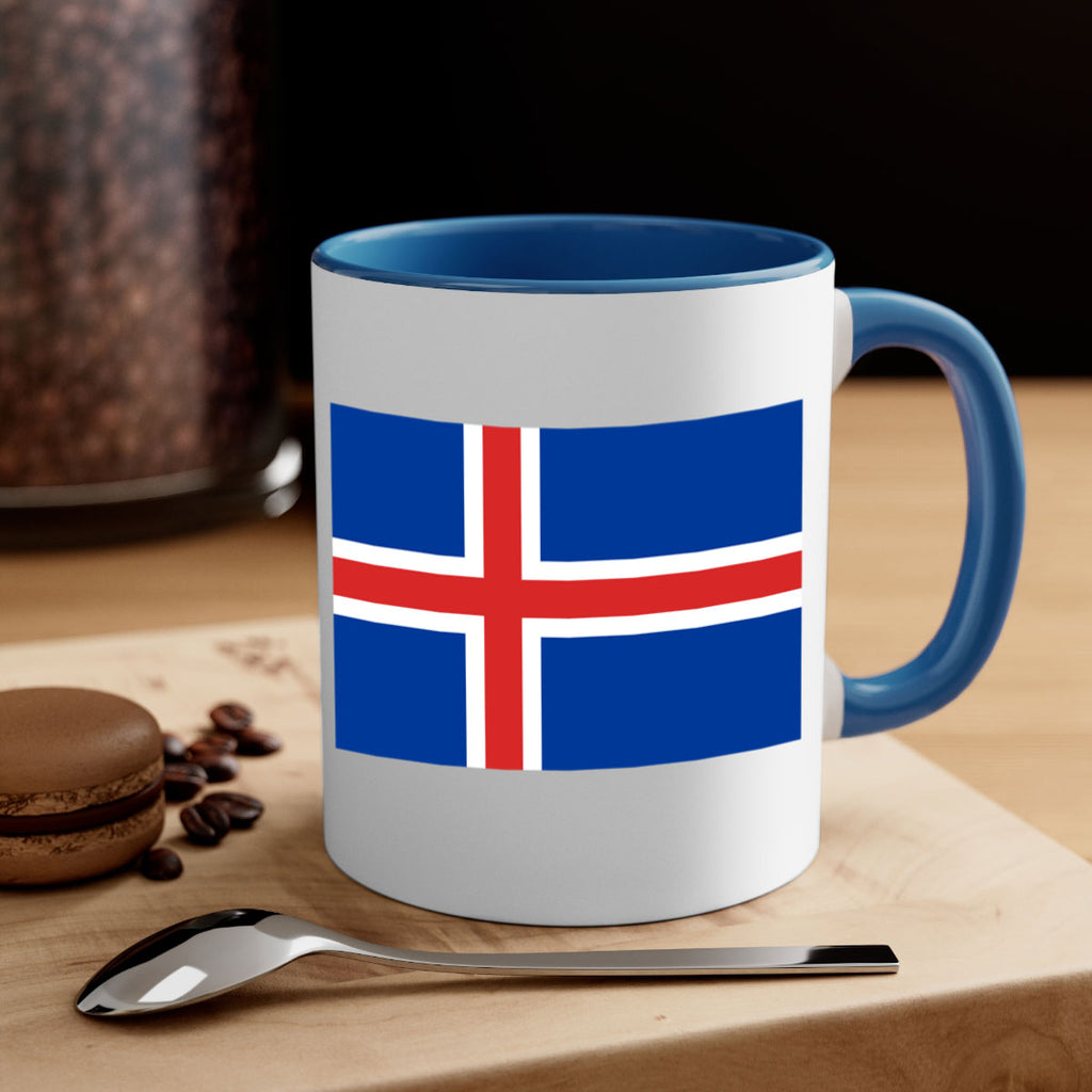 Iceland 122#- world flag-Mug / Coffee Cup