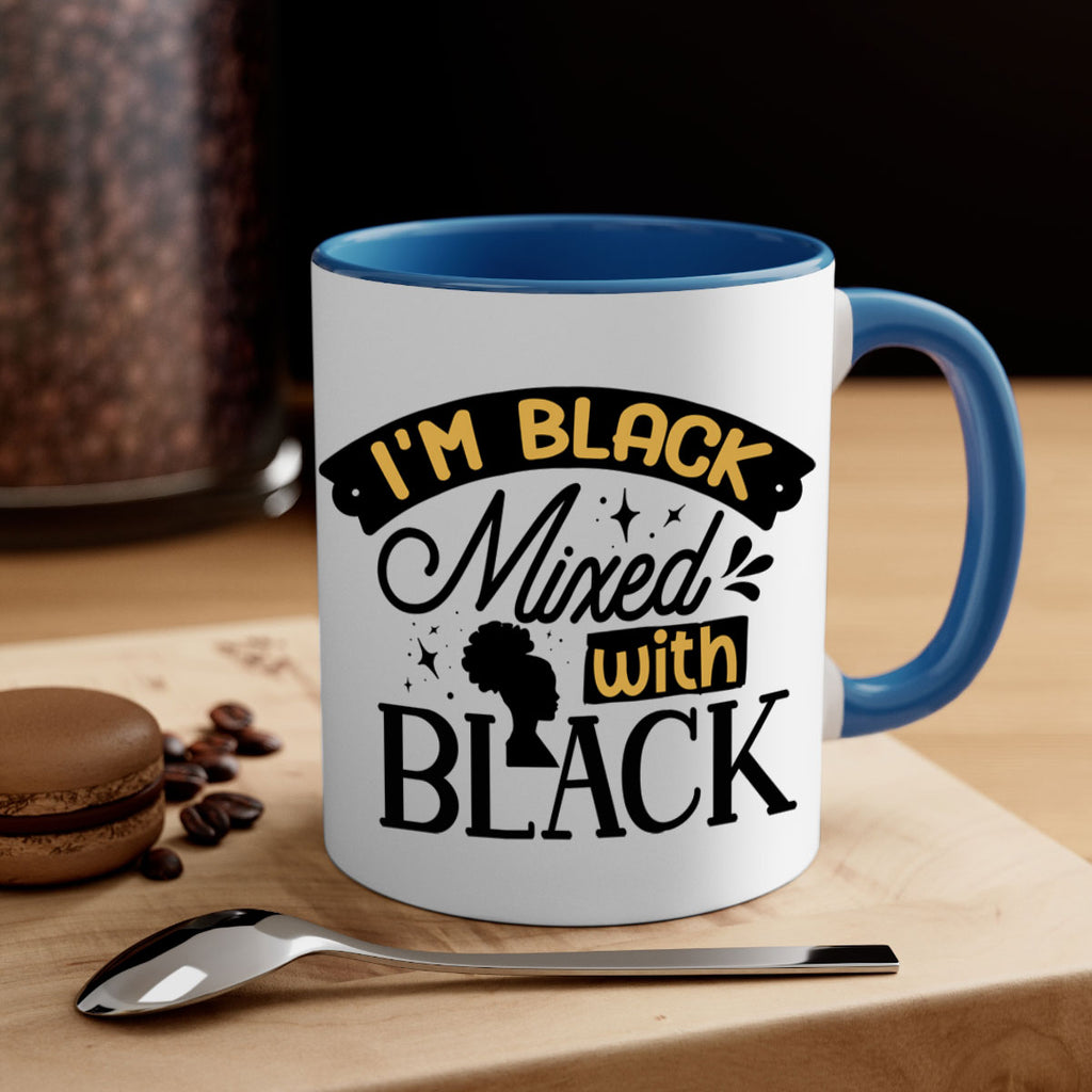 Im black mixed with black Style 30#- Black women - Girls-Mug / Coffee Cup