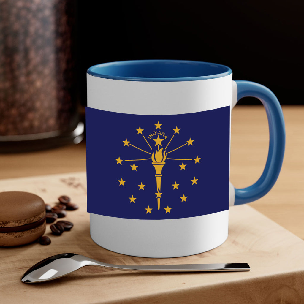 Indiana 38#- Us Flags-Mug / Coffee Cup