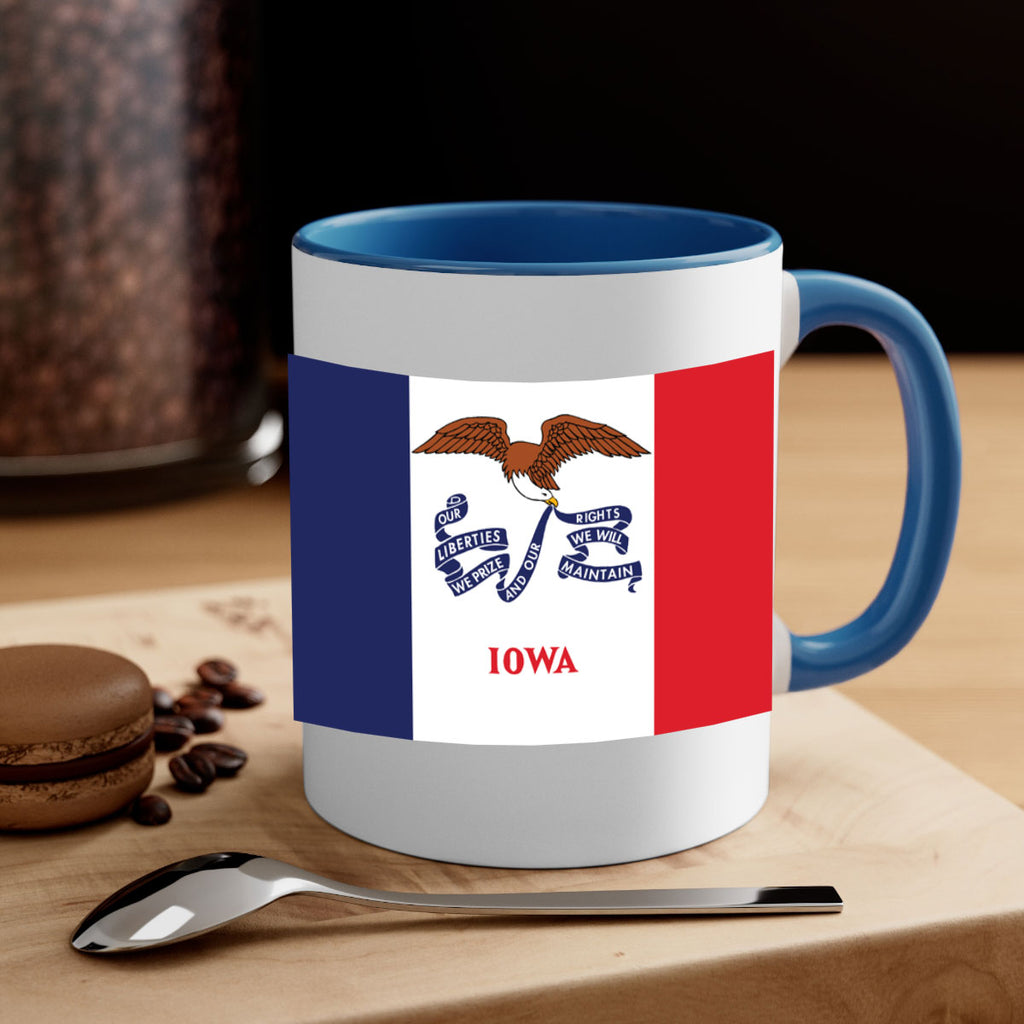 Iowa 37#- Us Flags-Mug / Coffee Cup