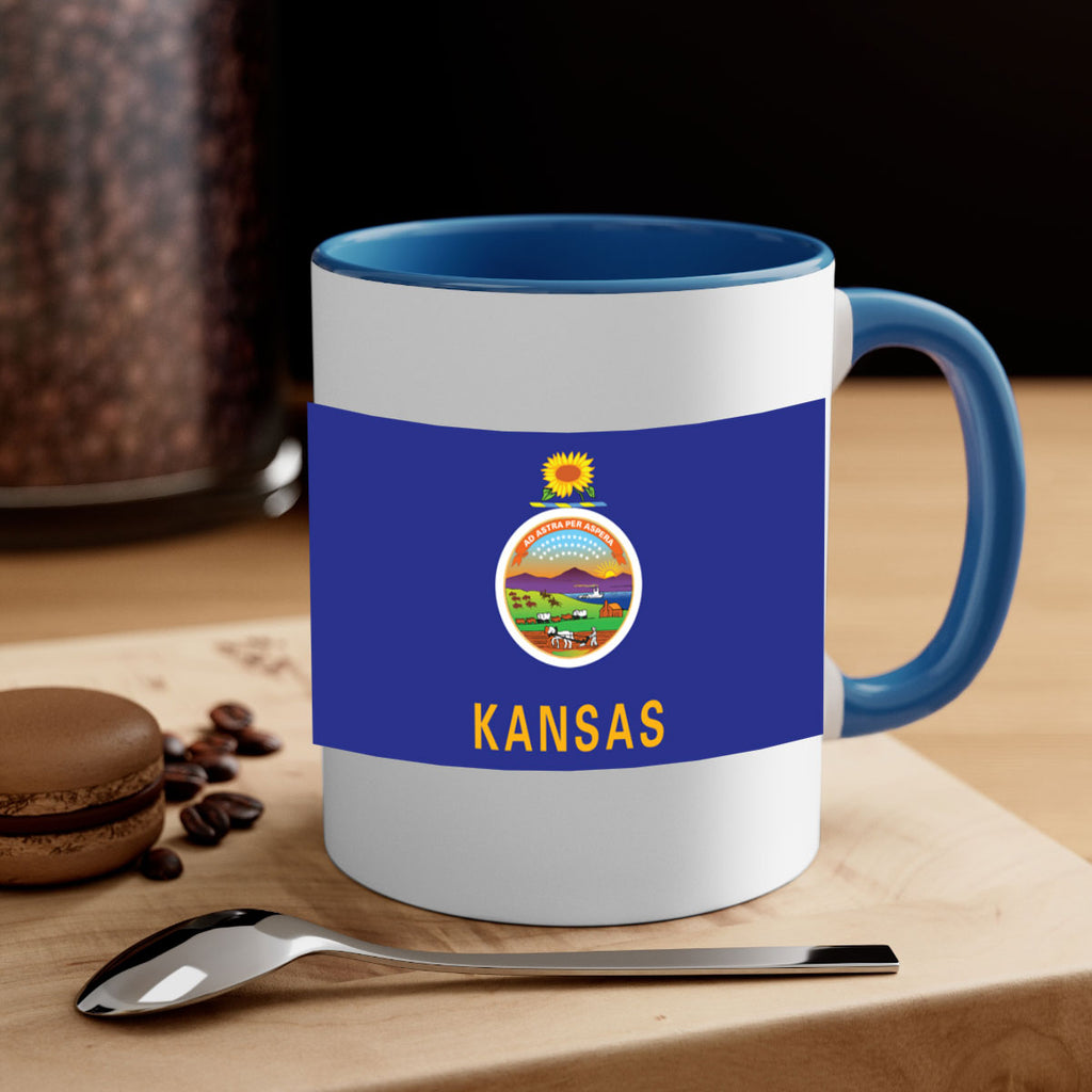 Kansas 36#- Us Flags-Mug / Coffee Cup