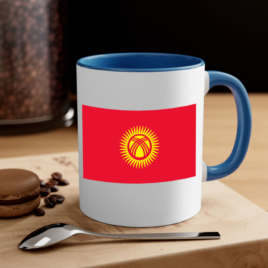 Kyrgyzstan 106#- world flag-Mug / Coffee Cup