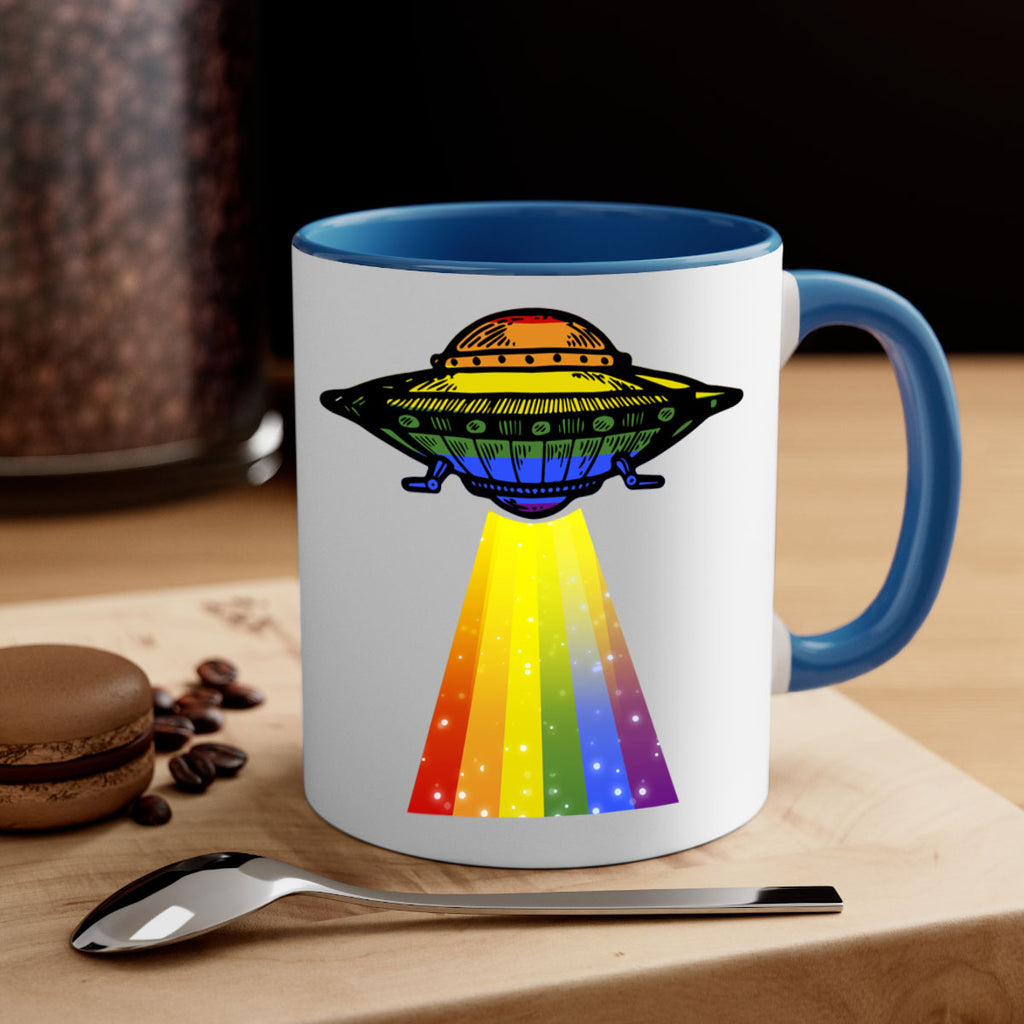 Lgbt Ufo Rainbow Alien Lgbt Pride Png 23#- lgbt-Mug / Coffee Cup