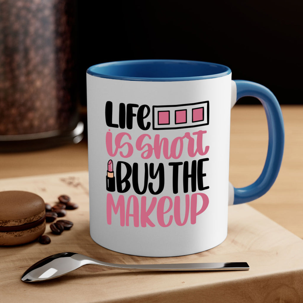 Life Is Short Buy Makeup Style 61#- makeup-Mug / Coffee Cup