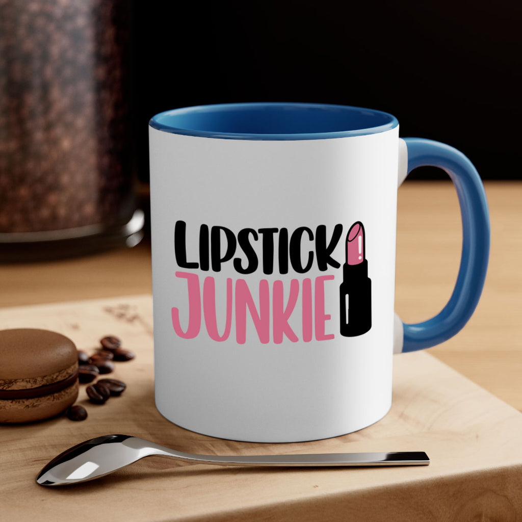 Lipstick Junkie Style 56#- makeup-Mug / Coffee Cup