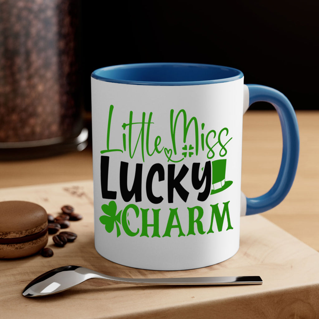 Little Miss Lucky Charm Style 154#- St Patricks Day-Mug / Coffee Cup