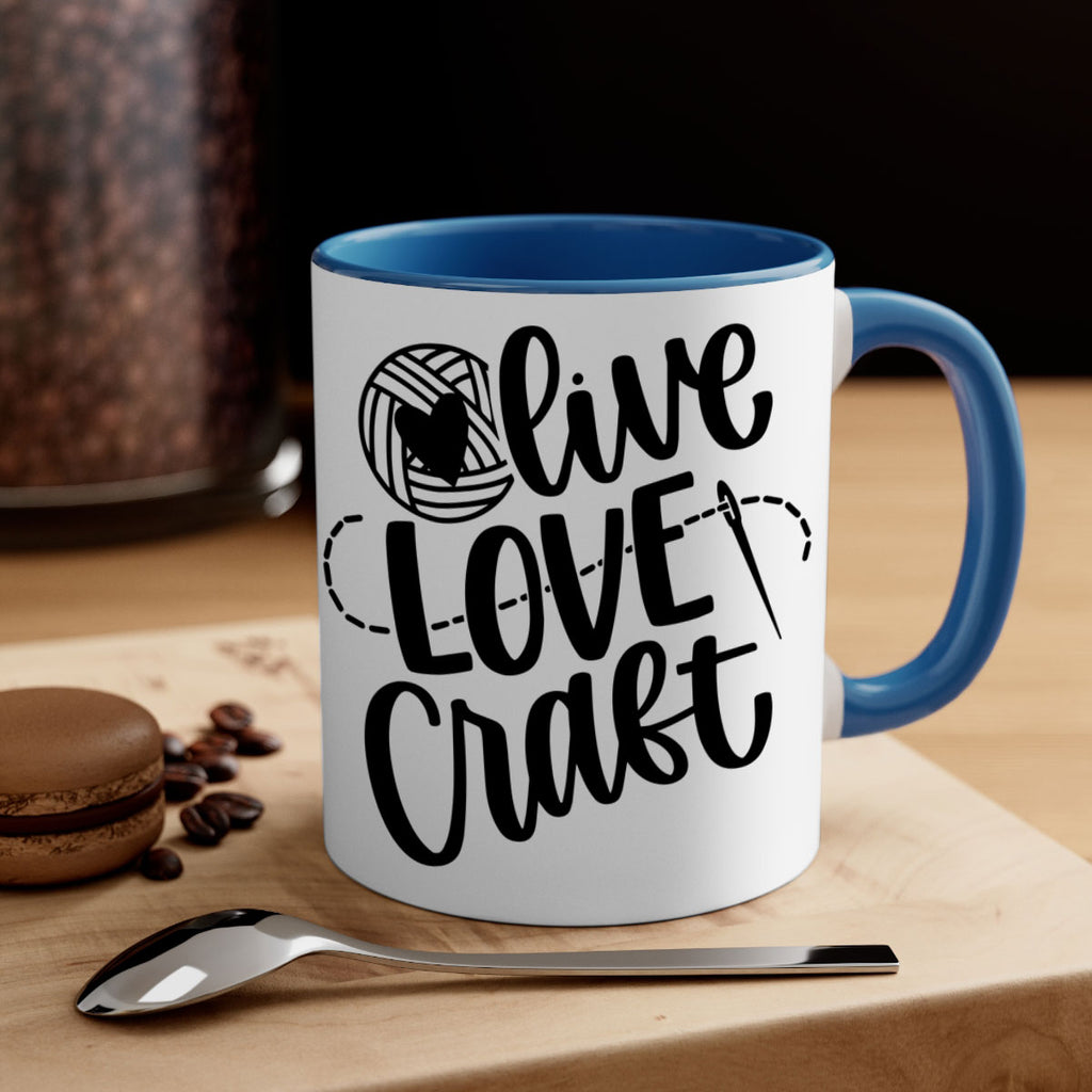 Live Love Craft 15#- crafting-Mug / Coffee Cup