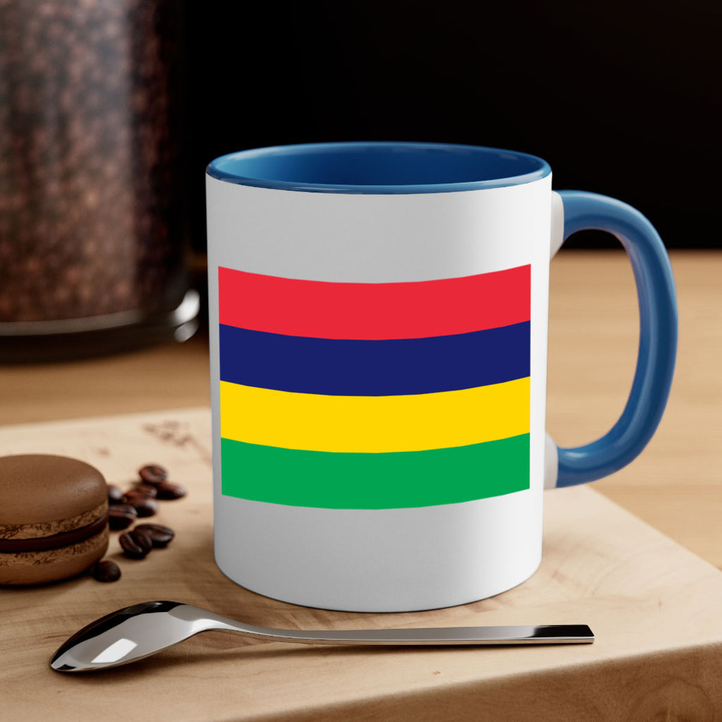 Mauritius 88#- world flag-Mug / Coffee Cup