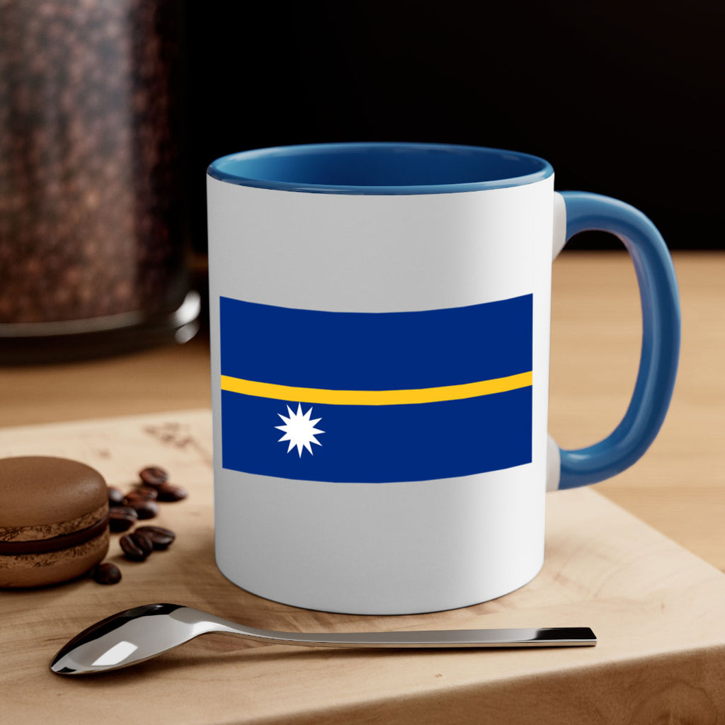 Nauru 77#- world flag-Mug / Coffee Cup