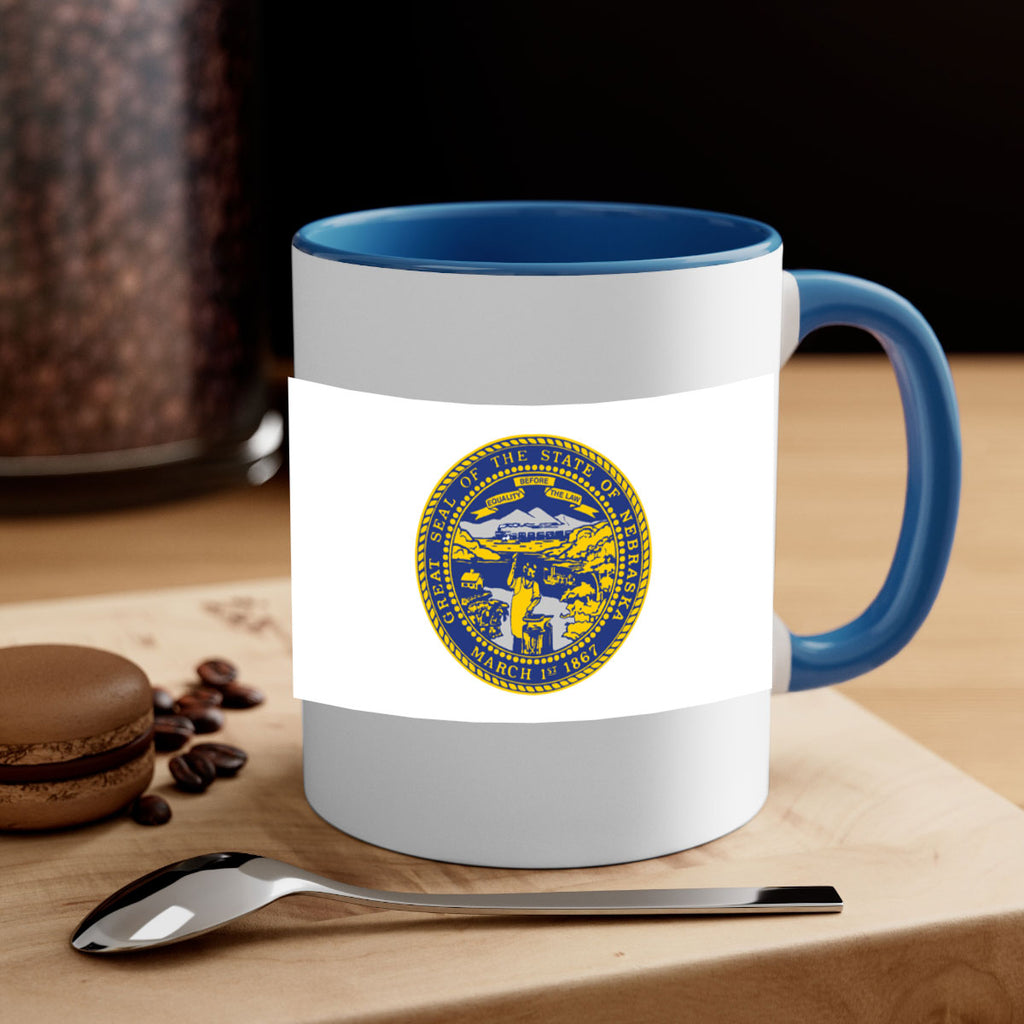 Nebraska 25#- Us Flags-Mug / Coffee Cup