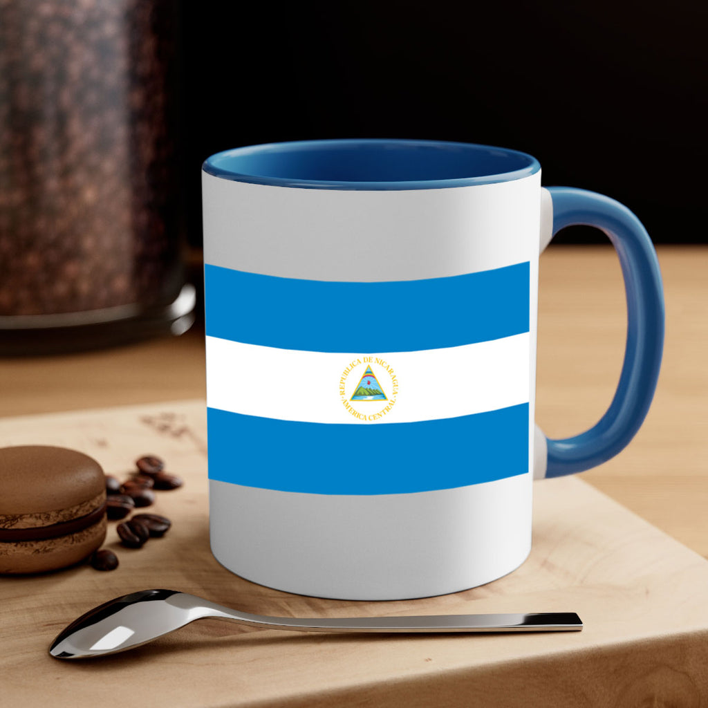 Nicaragua 73#- world flag-Mug / Coffee Cup