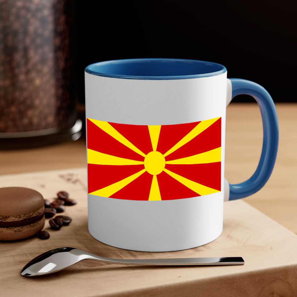 North Macedonia 69#- world flag-Mug / Coffee Cup