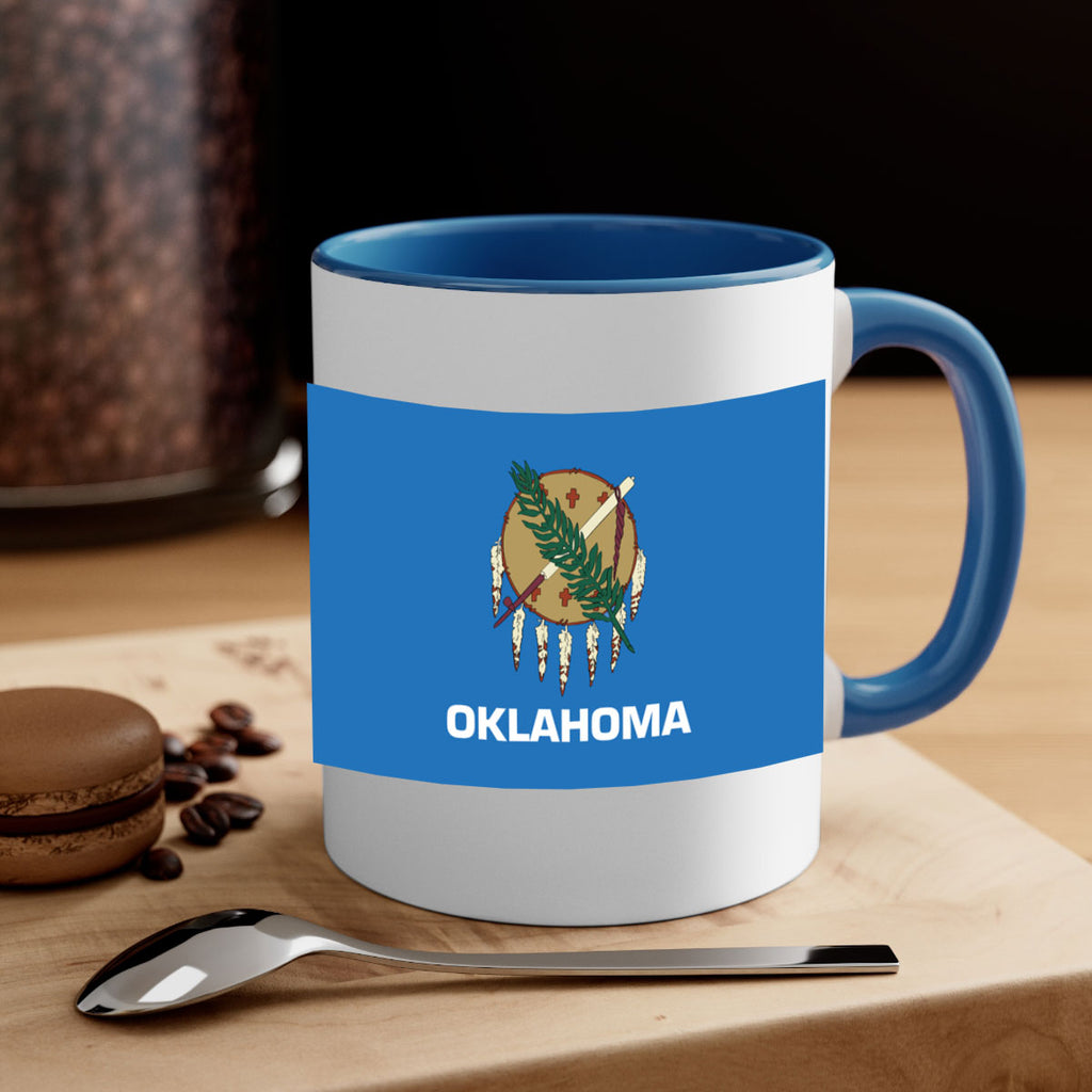 Oklahoma 16#- Us Flags-Mug / Coffee Cup